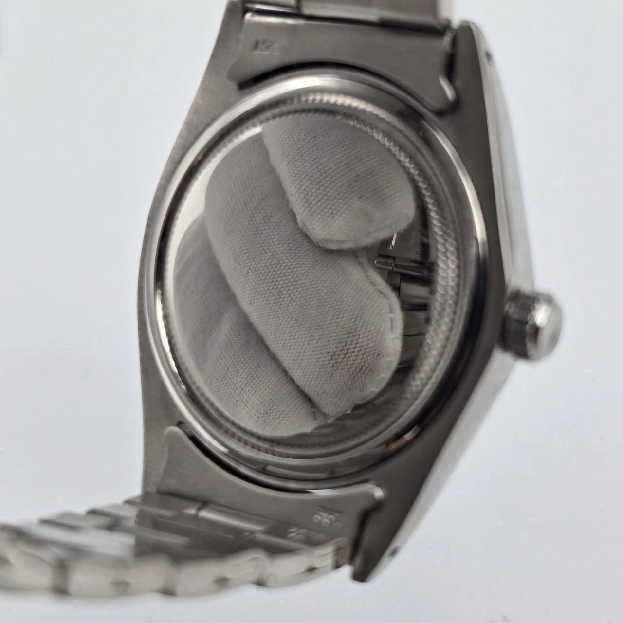Rolex Oyster Date Precision 6694 Stainless Steel 34mm Black Dial Watch