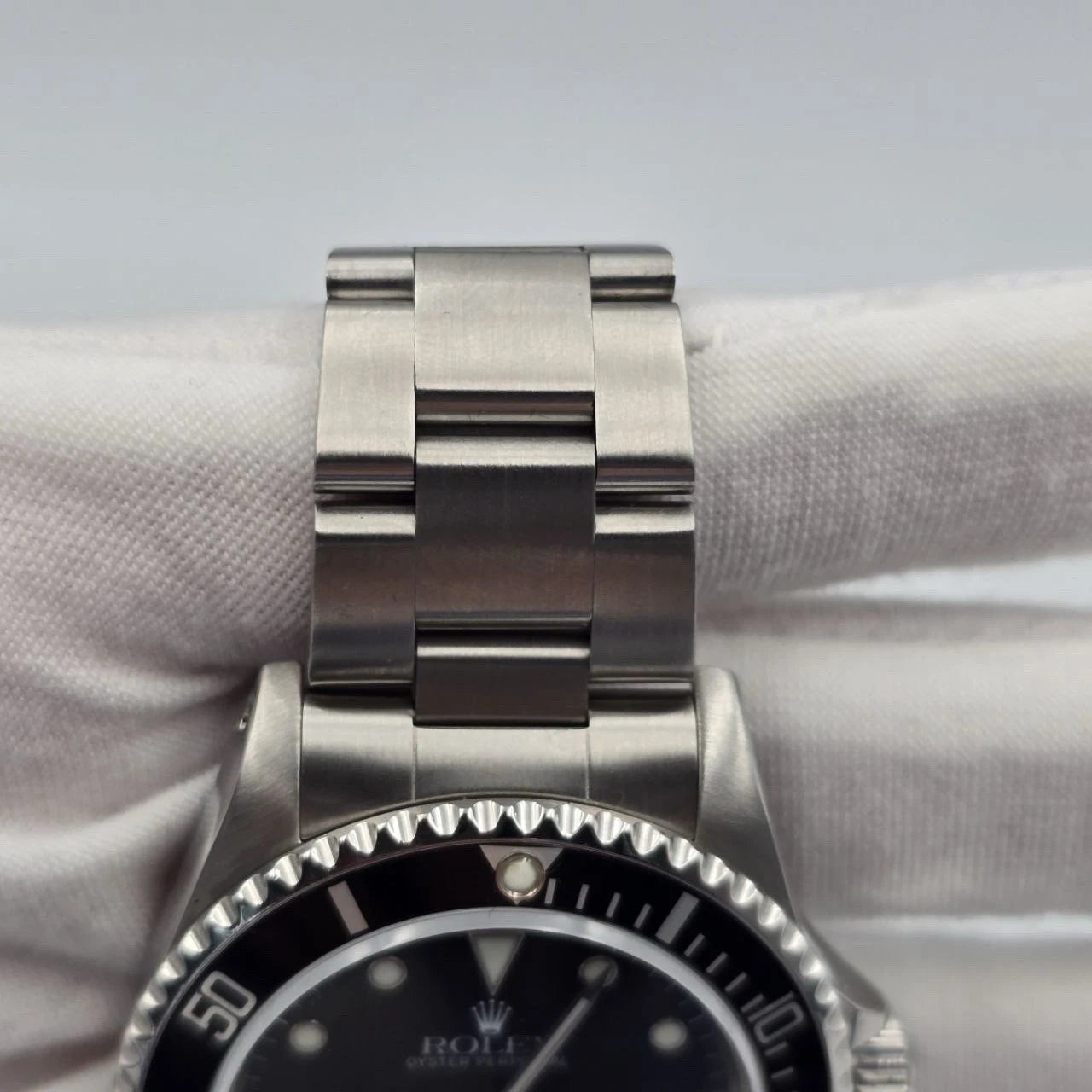Rolex Submariner No-Date 2 Liner Black Dial Steel Oyster 40mm Watch 14060