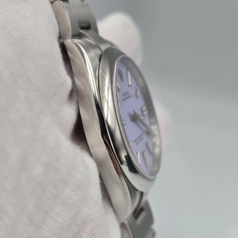 2026 NEW Rolex Oyster Perpetual Stainless Steel 41mm Lavender Dial 134300 UNWORN