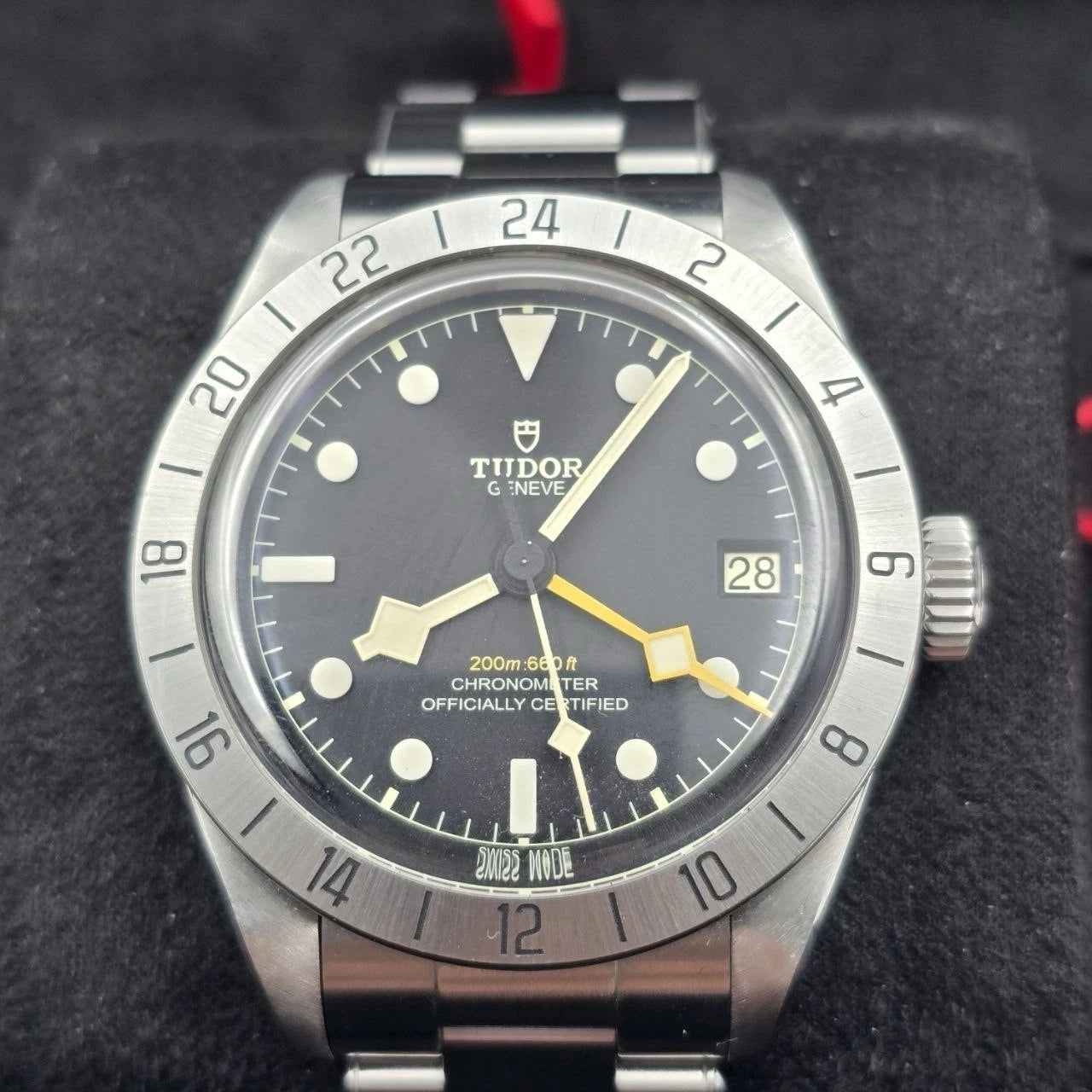 PAPERS 2024 Tudor Black Bay Pro 39MM Black Dial Stainless Steel Watch BOX 79470