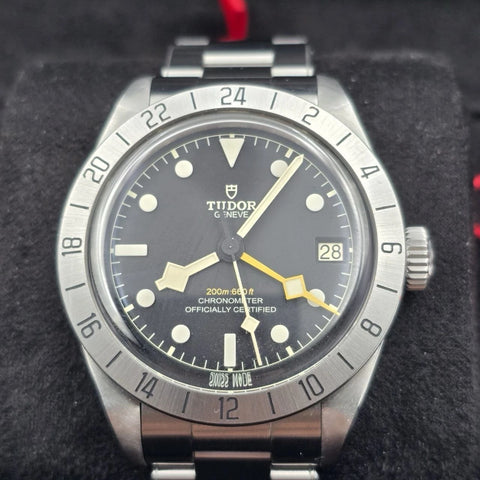PAPERS 2024 Tudor Black Bay Pro 39MM Black Dial Stainless Steel Watch BOX 79470