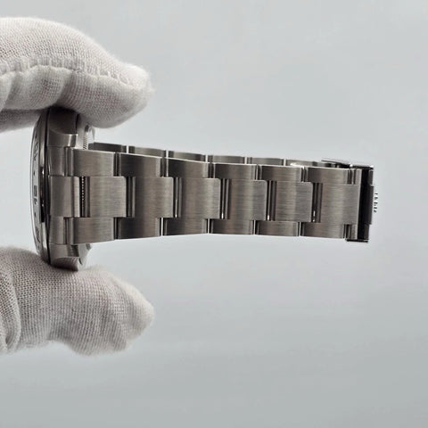 PAPERS 2019 MINT Rolex Explorer II Black Orange Steel 42mm Watch 216570 BOX