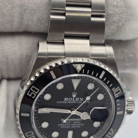 PAPERS 2022 Rolex Submariner Date 41mm Black Ceramic 126610LN Watch BOX