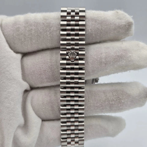 NEW 2025 Rolex Datejust 31mm Mint Green Stainless Steel Jubilee Fluted 278274