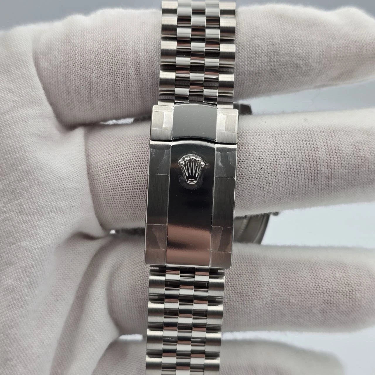 NEW 2026 STICKERED Rolex Datejust 41mm Mint Green Smooth Jubilee 126300