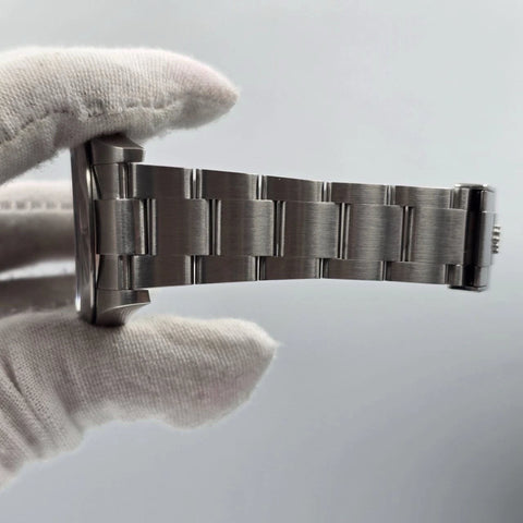 2016 PAPERS Rolex Explorer I Black Stainless Steel MK2 39mm Watch 214270