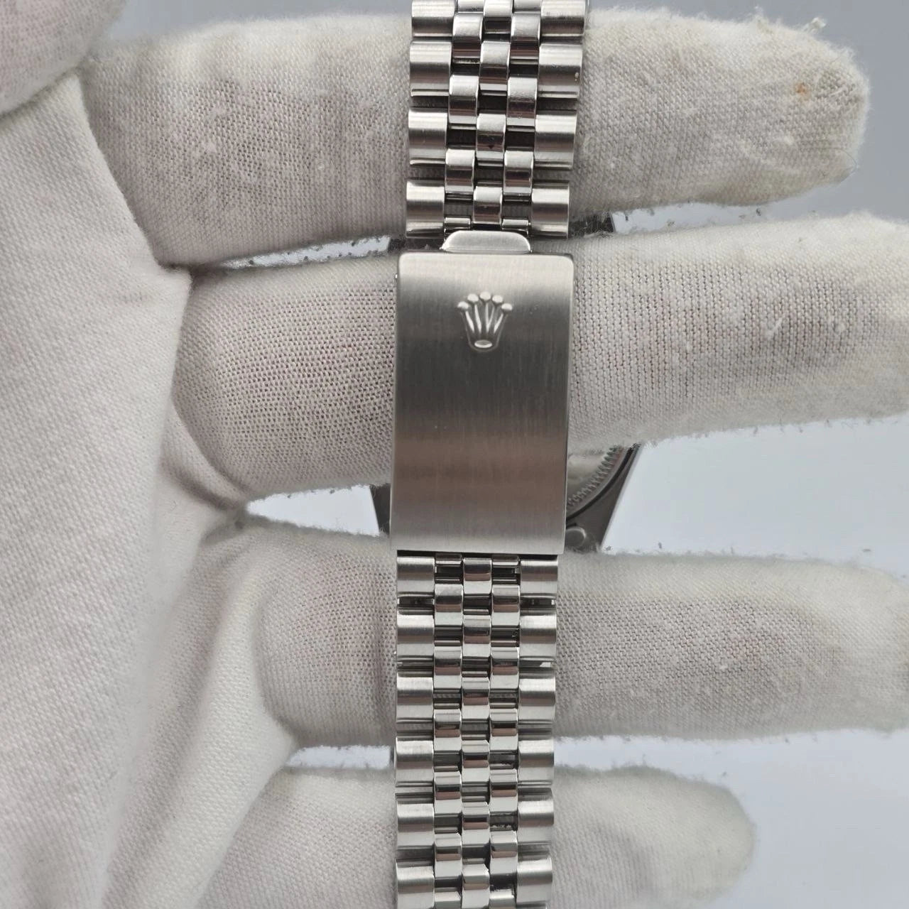 Rolex Oyster Perpetual Date Stainless Steel Smooth Bezel Jubilee 34mm 15000