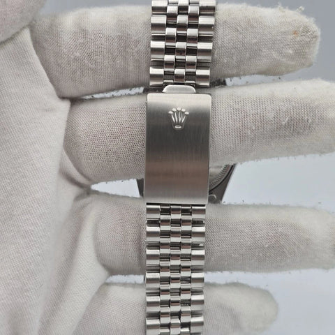 Rolex Oyster Perpetual Date Stainless Steel Smooth Bezel Jubilee 34mm 15000