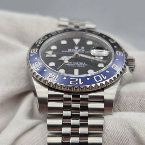 2020 PAPERS Rolex GMT-Master II 126710BLNR Batgirl Jubilee 40mm Watch BOX