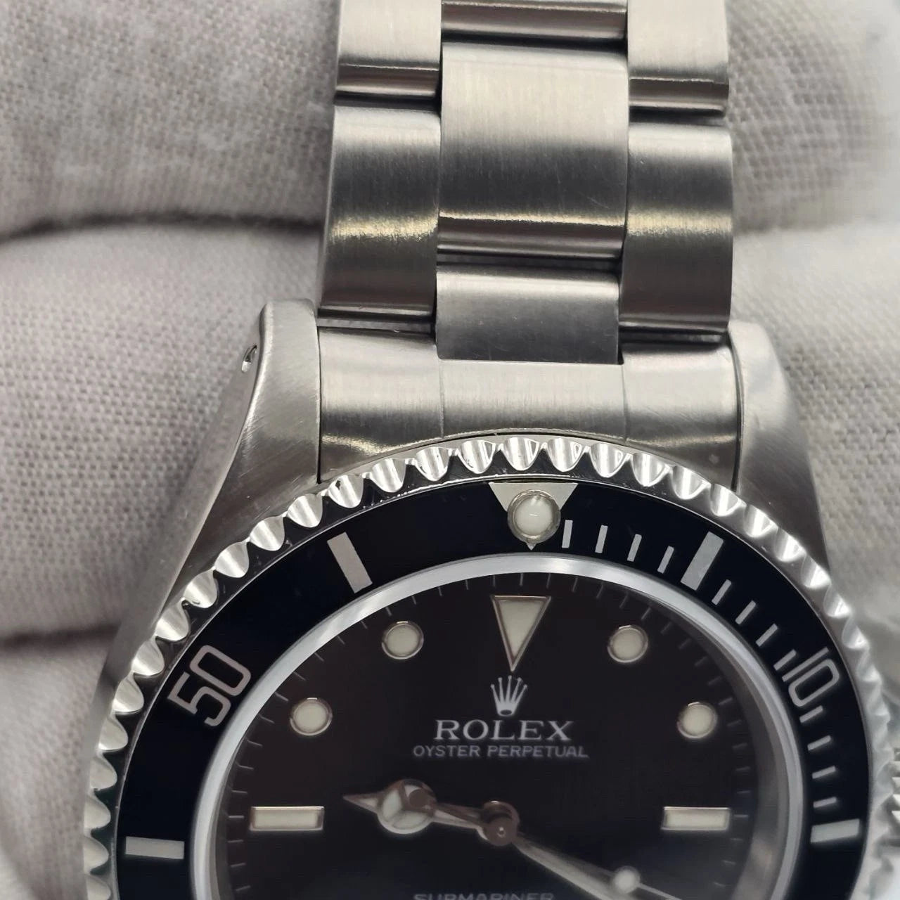 Rolex Submariner No Date 14060M 2 Liner Black Dial Stainless Steel 40mm Watch