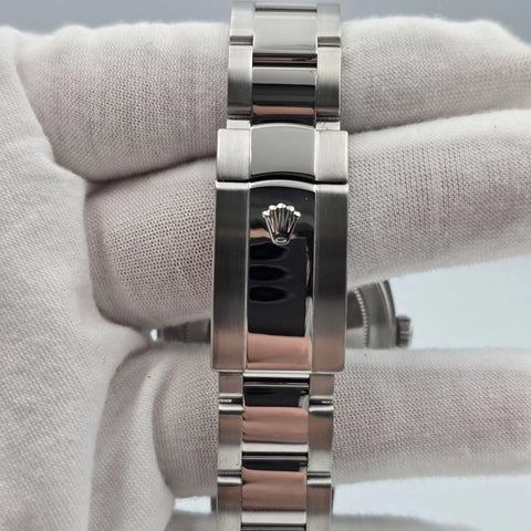 2023 PAPERS Rolex Datejust 41mm 126334 Steel Oyster Blue Roman Dial BOX