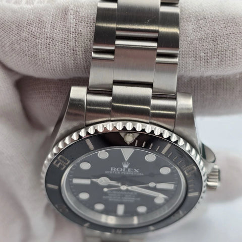 Rolex Submariner No-Date 114060 Stainless Steel Black Ceramic 40mm Watch