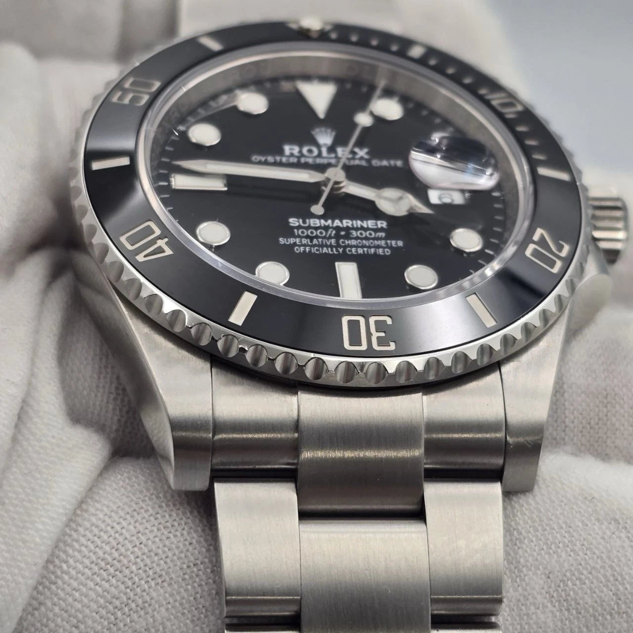 PAPERS 2022 Rolex Submariner Date 41mm Black Ceramic 126610LN Watch BOX