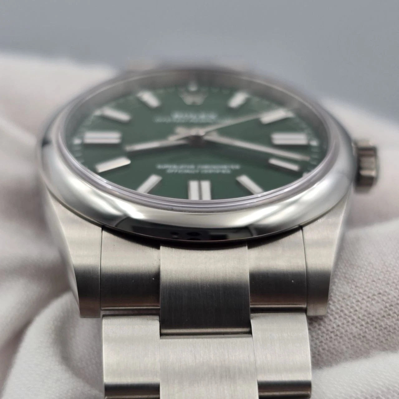 NEW 2026 Rolex Oyster Perpetual 41mm Green Stainless Steel 134300
