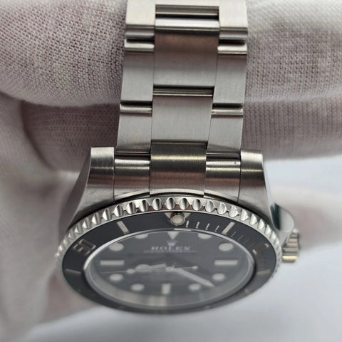 2018 PAPERS Rolex Submariner No-Date 114060 Black Ceramic 40mm Watch BOX