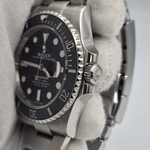 PAPERS 2022 Rolex Submariner Date 41mm Black Ceramic 126610LN Watch BOX