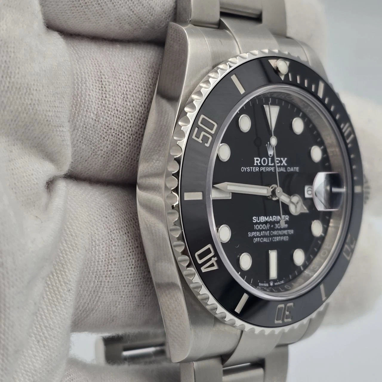 PAPERS 2022 Rolex Submariner Date 41mm Black Ceramic 126610LN Watch BOX