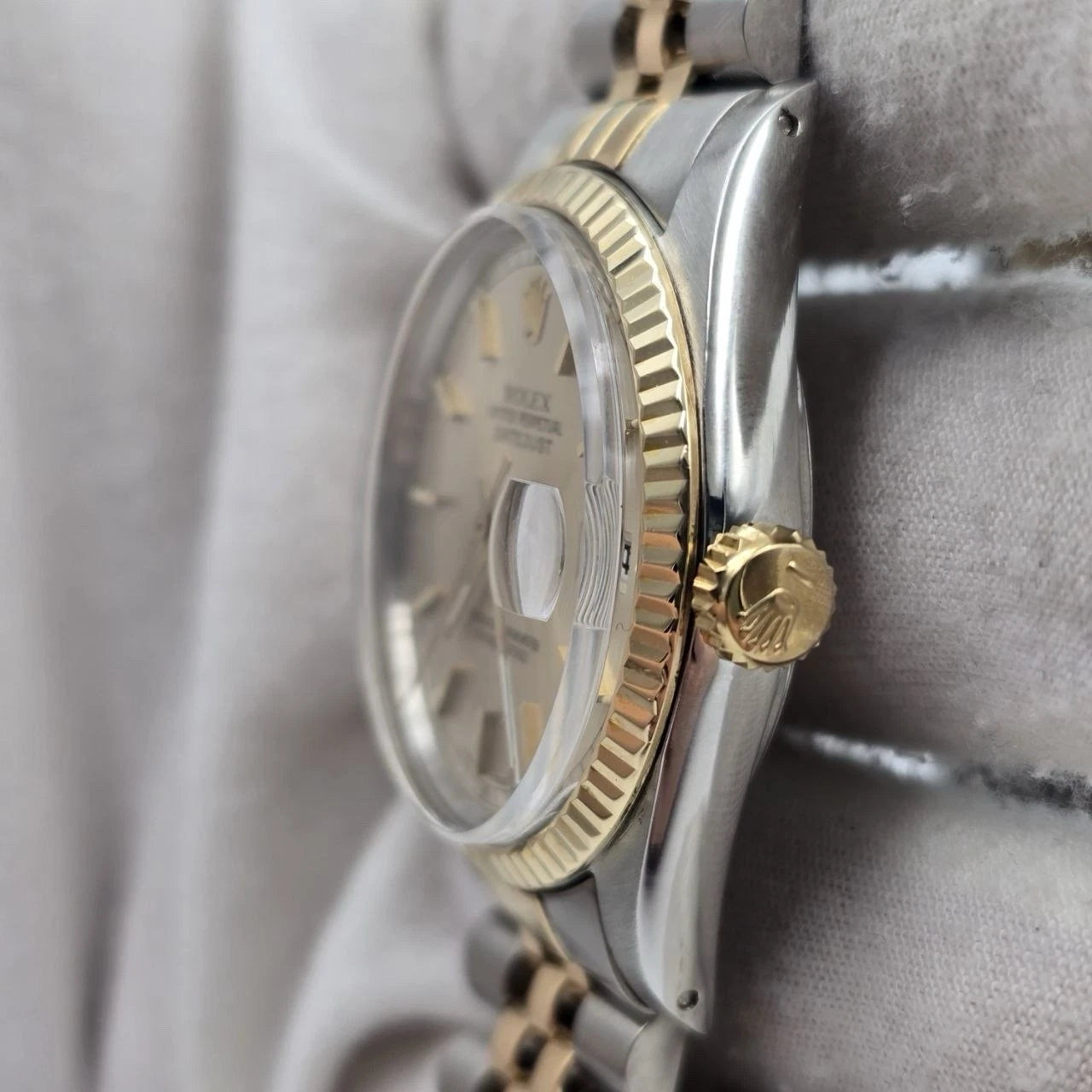 Rolex Datejust 16013 Silver Dial Two-Tone