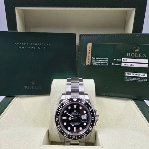 Rolex GMT-Master II Green Arrow 116710LN