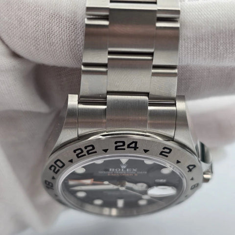 NEW 2025 Rolex Explorer II 42mm 226570 Stainless Steel Black Dial UNWORN