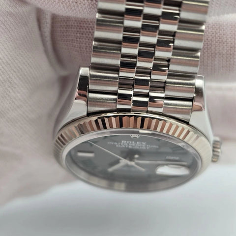 MINT 2023 PAPERS Rolex Datejust 36mm 126234 Jubilee Wimbledon Dial BOX