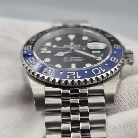 2020 PAPERS Rolex GMT-Master II 126710BLNR Batgirl Jubilee 40mm Watch BOX