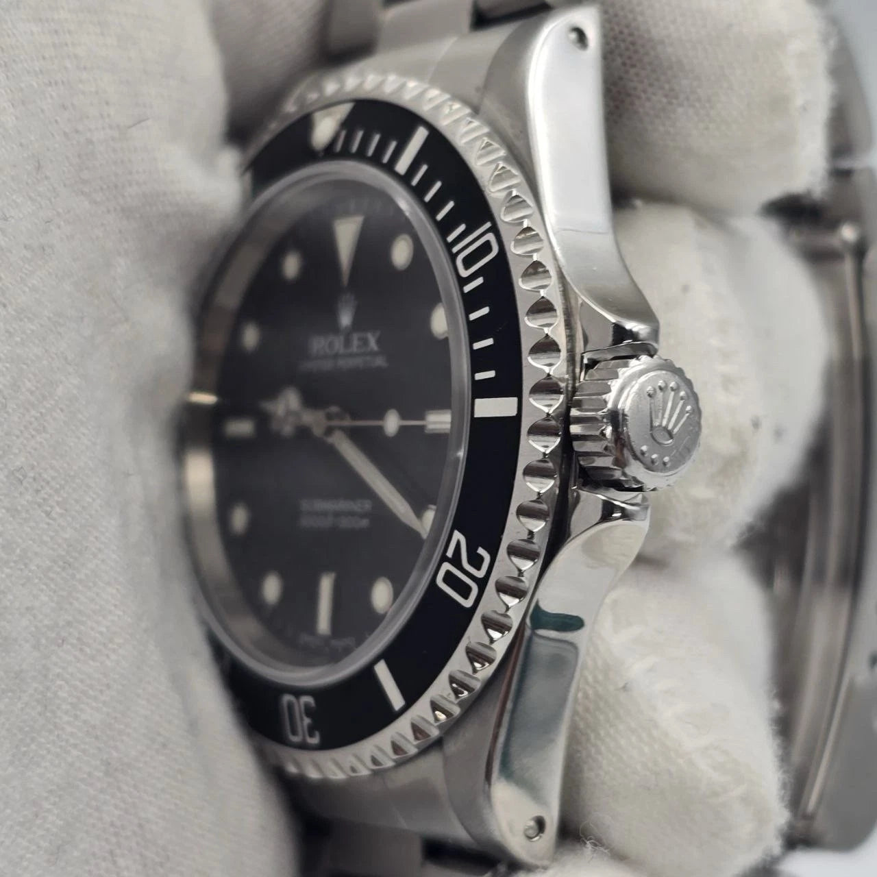 Rolex Submariner No Date 14060M 2 Liner Black Dial Stainless Steel 40mm Watch
