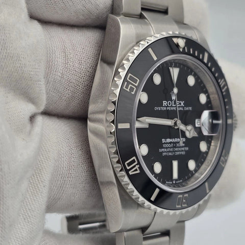 PAPERS 2022 Rolex Submariner Date 41mm Black Ceramic 126610LN Watch BOX