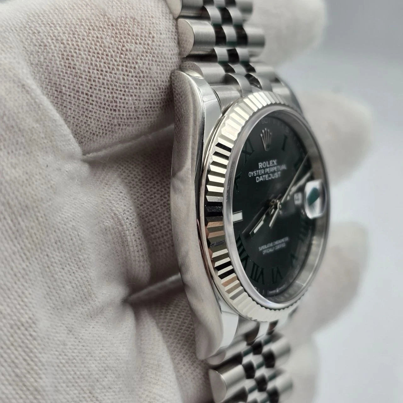 NEW 2026 Rolex Datejust 36mm 126234 Wimbledon Slate Roman Jubilee UNWORN