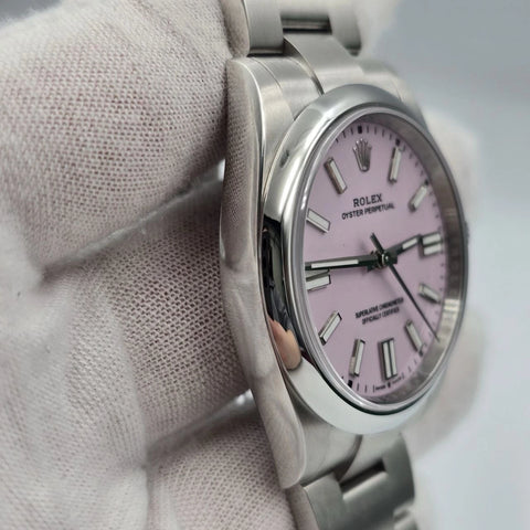 NEW 2026 Rolex Oyster Perpetual Stainless Steel 41mm 134300 Candy Pink Dial