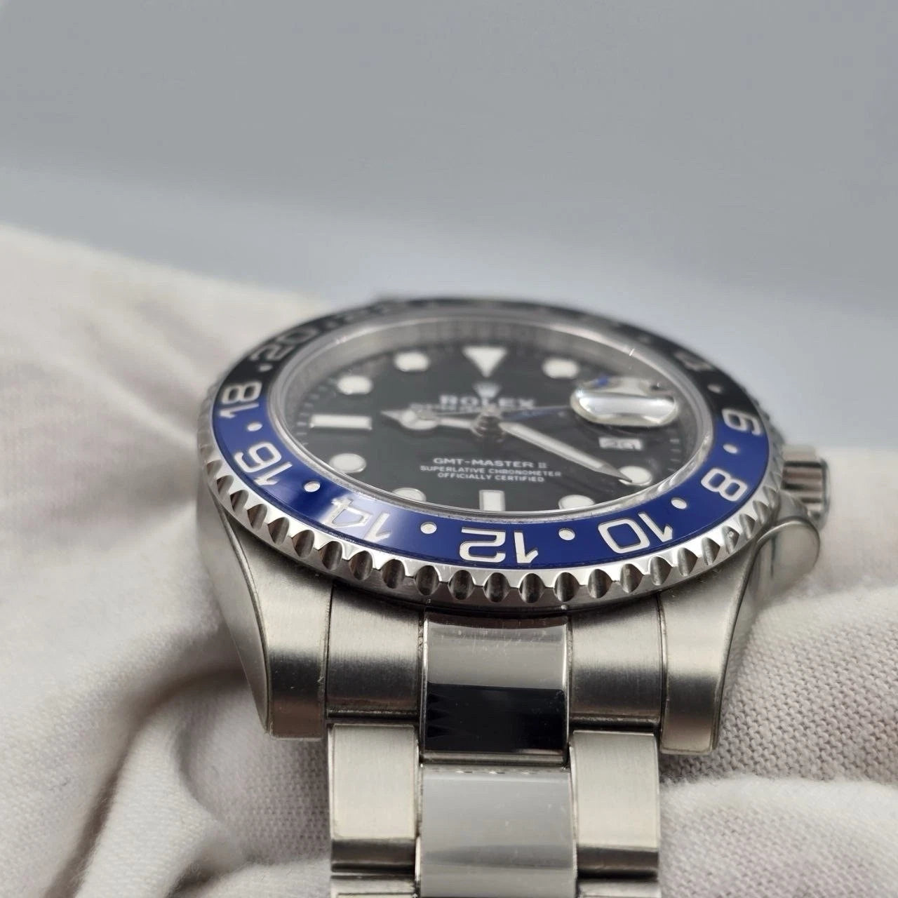 2017 PAPERS Rolex GMT Master II 116710BLNR Steel Ceramic "Batman" 40mm Watch BOX