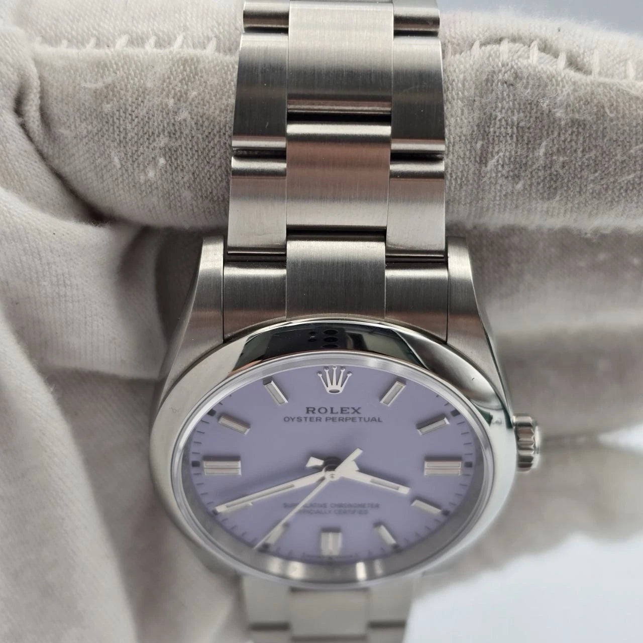 Rolex Oyster Perpetual 126000 Lavender 6