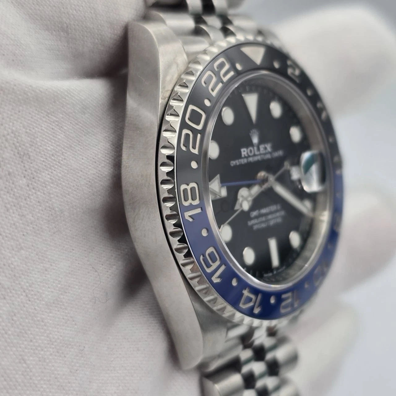 2020 PAPERS Rolex GMT-Master II 126710BLNR Batgirl Jubilee 40mm Watch BOX