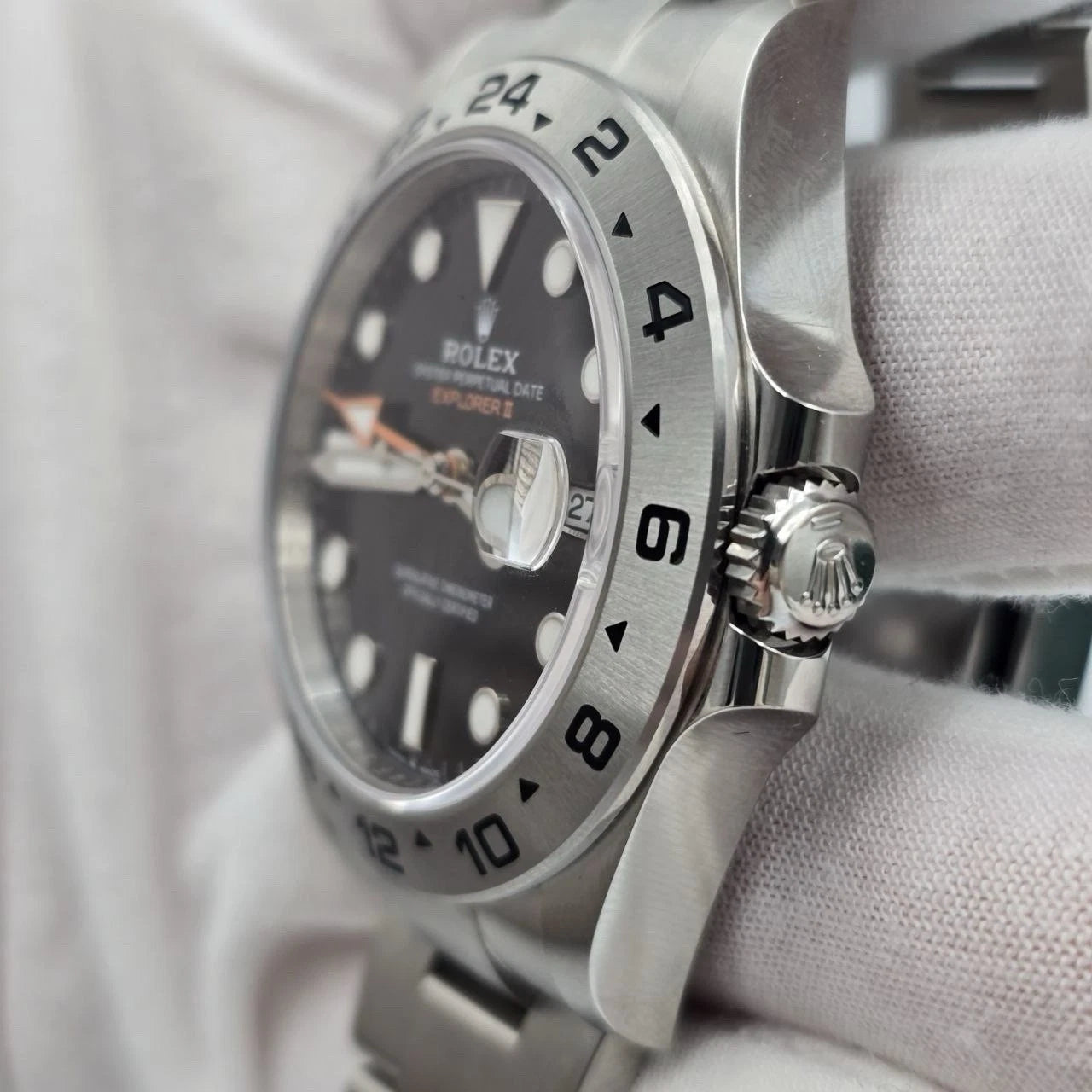 NEW 2025 Rolex Explorer II 42mm 226570 Stainless Steel Black Dial UNWORN