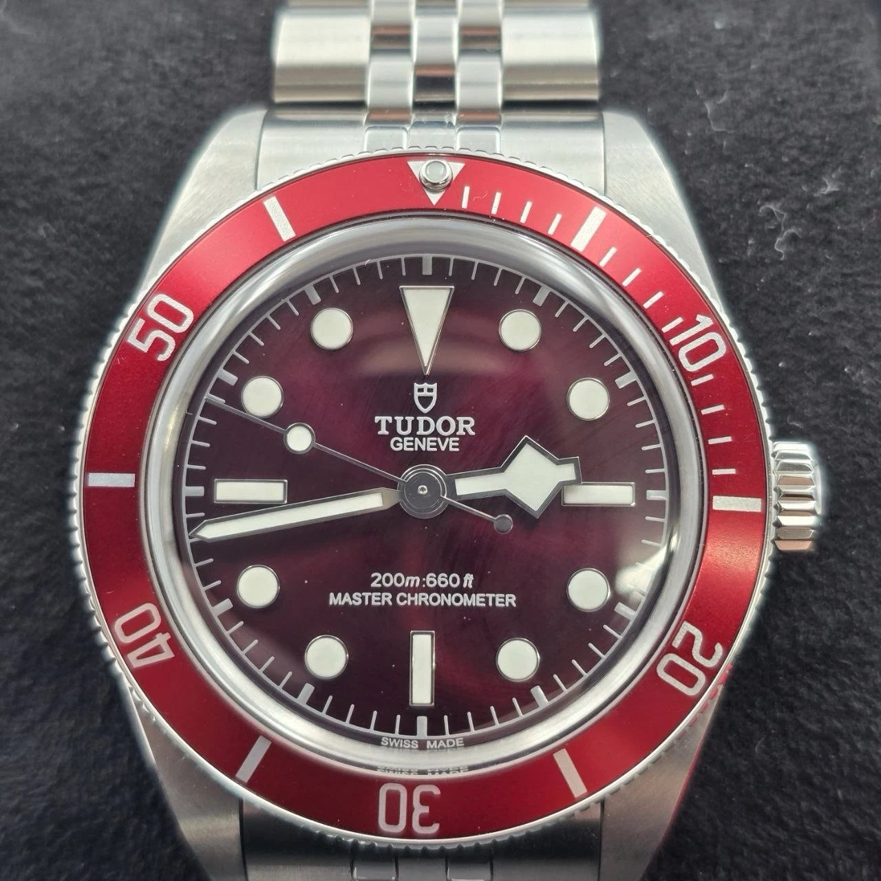 PAPERS 2025 Tudor Black Bay 58 Burgundy Jubilee 39mm Watch M7939A1A0RU BOX