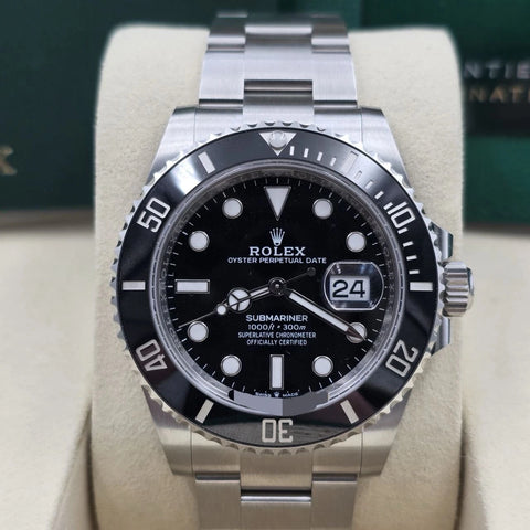 NEW 2026 Rolex Submariner Date 41mm Stainless Steel Black Ceramic 126610LN Watch