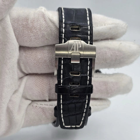 2016 PAPERS Audemars Piguet Royal Oak Offshore BATMAN 42mm 26470ST Watch BOX