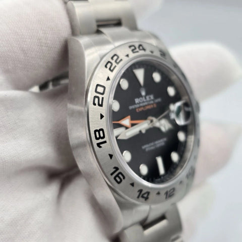 NEW 2025 Rolex Explorer II 42mm 226570 Stainless Steel Black Dial UNWORN