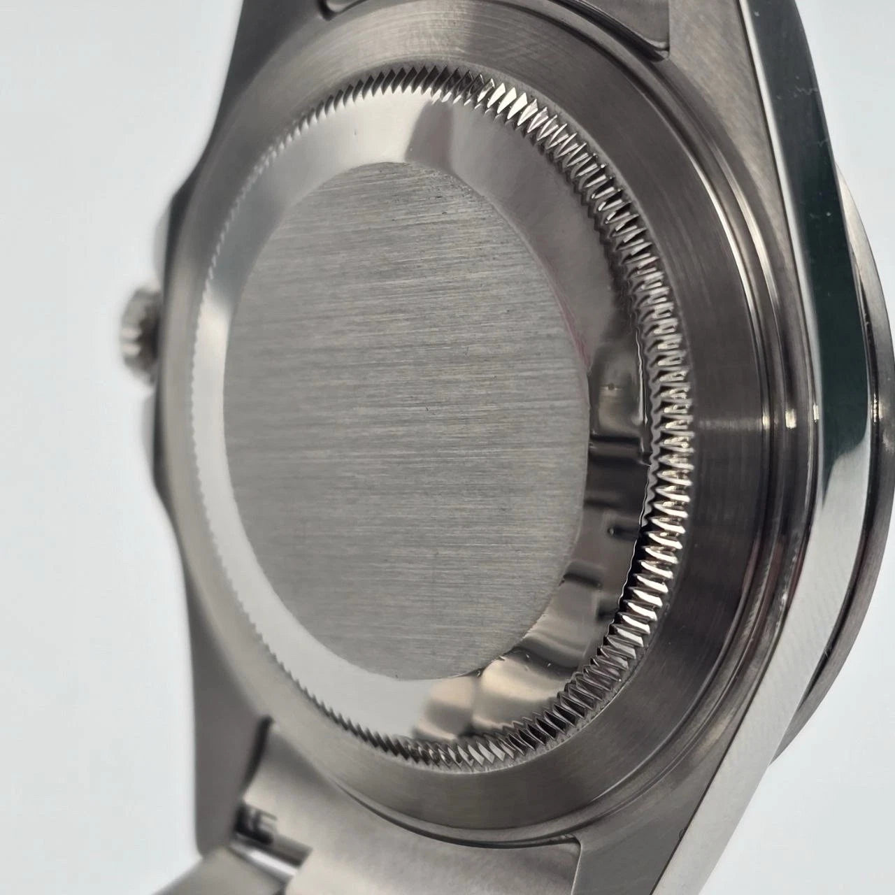 Rolex 16570 Explorer II Polar White NO HOLES Stainless Steel 40mm Watch