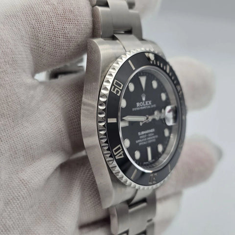 2020 PAPERS Rolex Submariner Date 116610LN Steel Black Ceramic 40mm Watch BOX