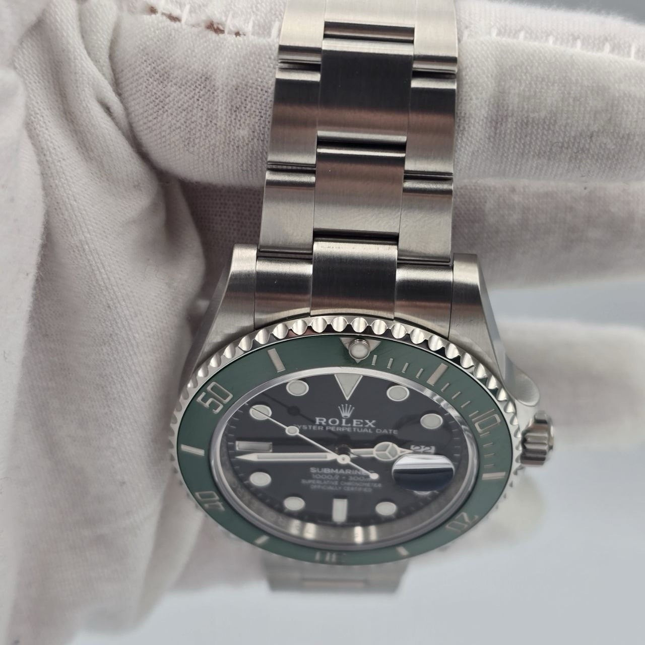 2022 PAPERS Rolex Submariner Date Starbucks Green Bezel Black 41mm 126610LV BOX
