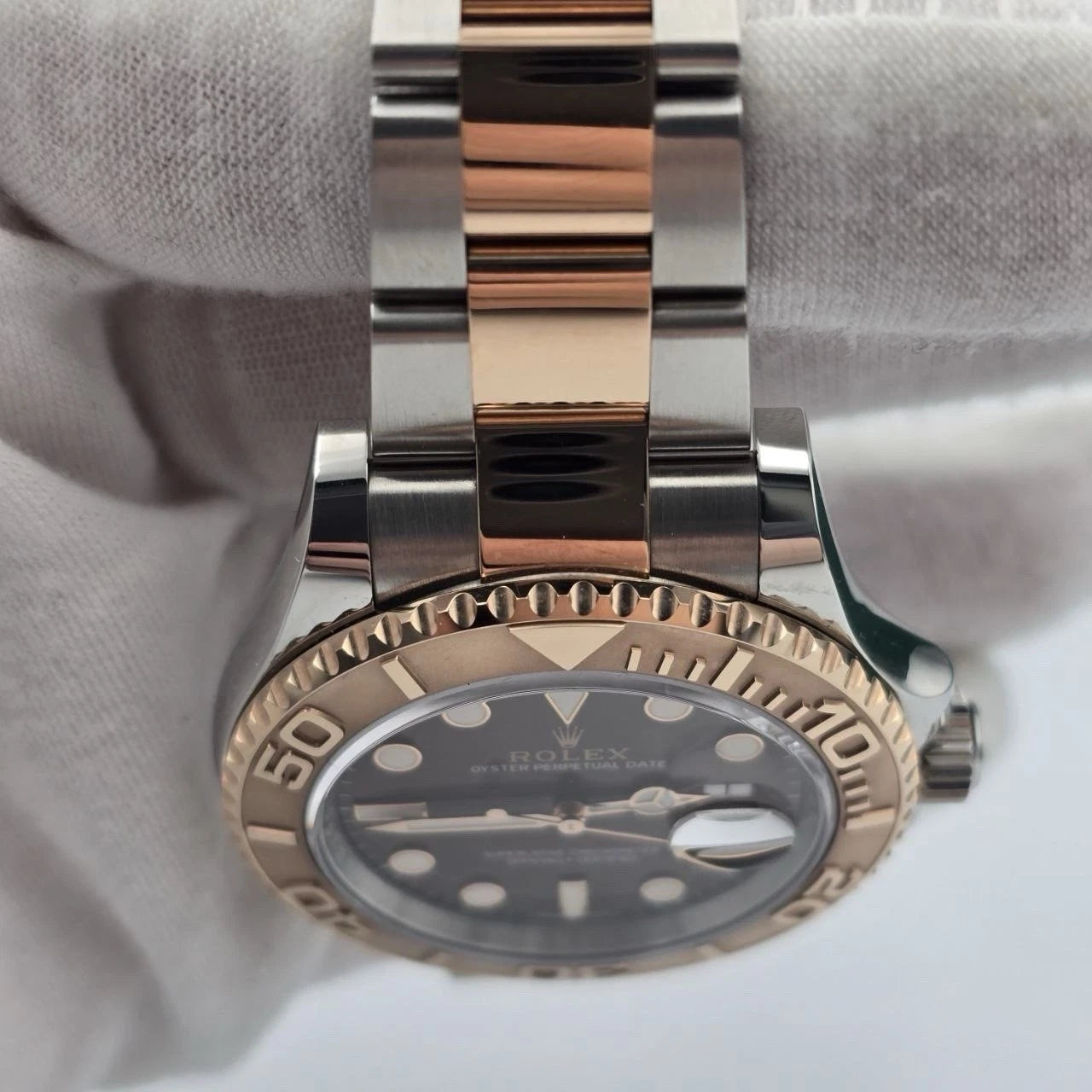 2019 PAPERS Rolex Yacht Master 116621 40mm Chocolate Dial 18K Rose Gold BOX