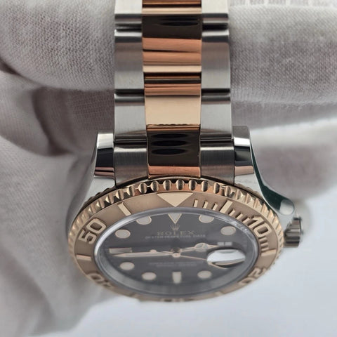 2019 PAPERS Rolex Yacht Master 116621 40mm Chocolate Dial 18K Rose Gold BOX