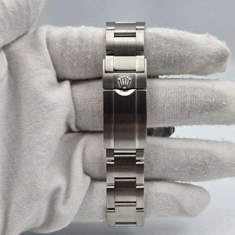 Rolex Explorer II Stainless Steel White Orange 42mm Watch 216570