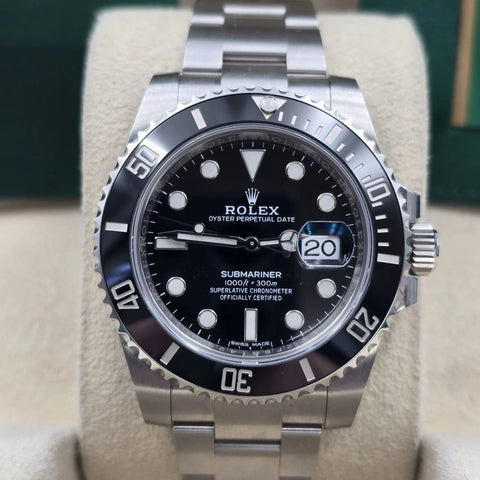2020 PAPERS Rolex Submariner Date 116610LN Steel Black Ceramic 40mm Watch BOX