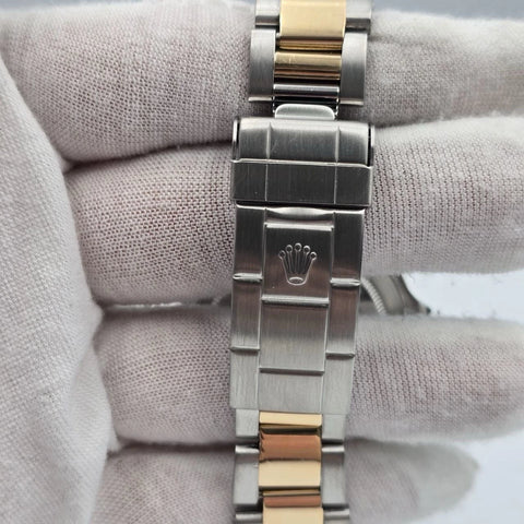 Rolex Submariner Date 16613 Blue Dial Steel Two Tone Gold 40mm Watch