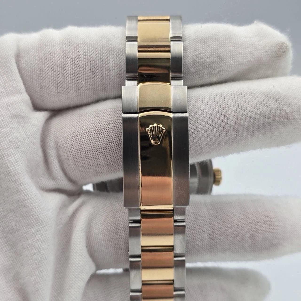 2020 PAPERS Rolex Datejust 41 Champagne Dial Oyster 18K Gold Steel 126333 BOX