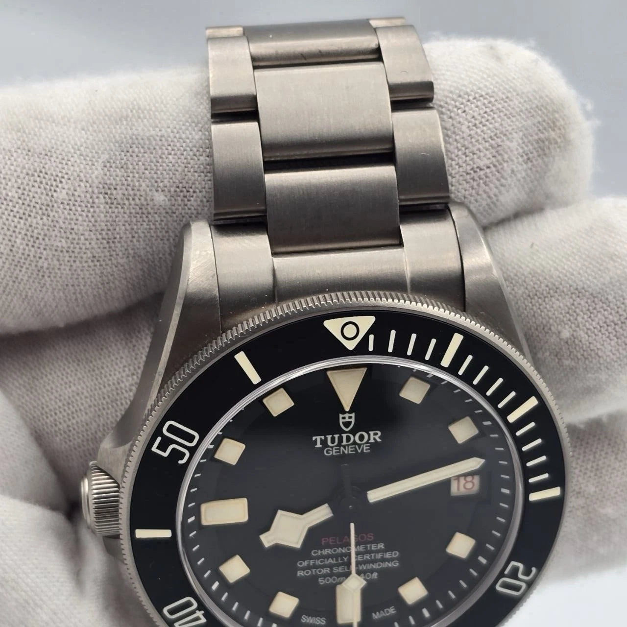 PAPERS 2021 Tudor Pelagos LHD 25610TNL 42mm Black Dial Titanium BOX