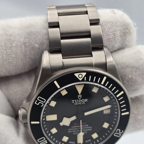 PAPERS 2021 Tudor Pelagos LHD 25610TNL 42mm Black Dial Titanium BOX
