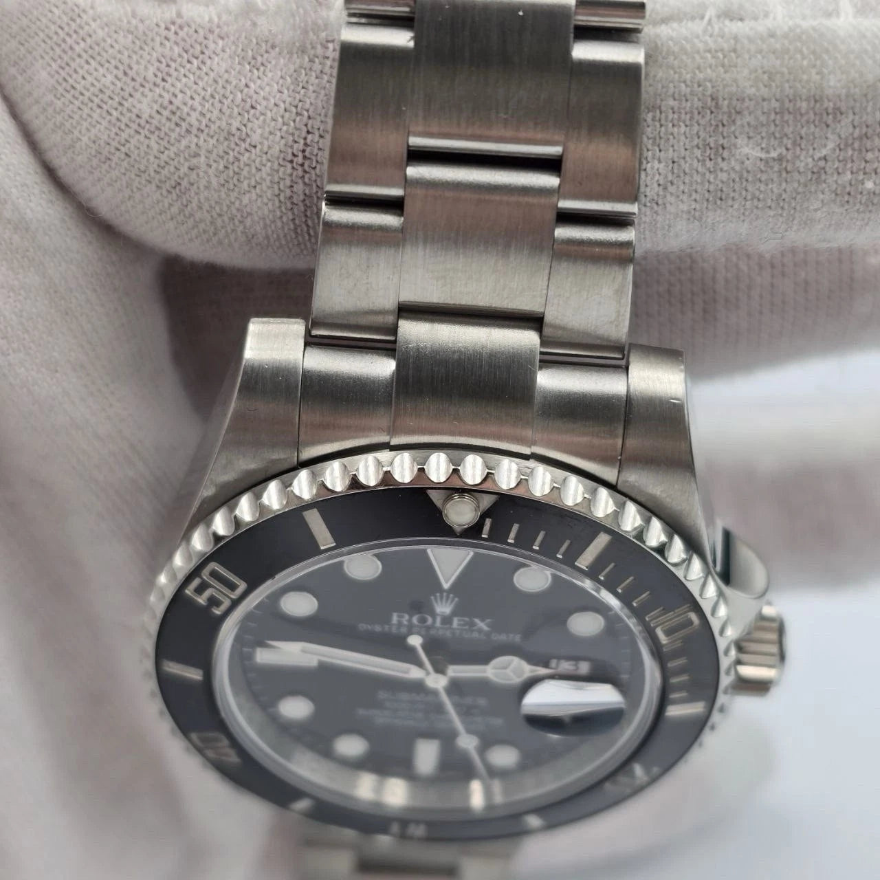 2013 PAPERS Rolex Submariner Date 116610LN Steel Black Ceramic 40mm Watch BOX